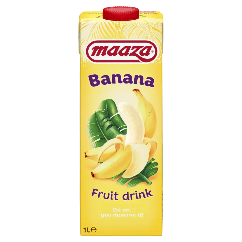 Banana juice drink