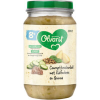Een afbeelding van Olvarit Courgetteschotel kalfsvlees quinoa 8m+