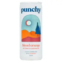 Punchy Bloodorange bitters & cardemom
