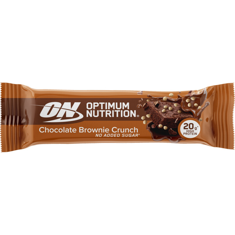 Een afbeelding van Optimum Nutrition Chocolate brownie crunch bar