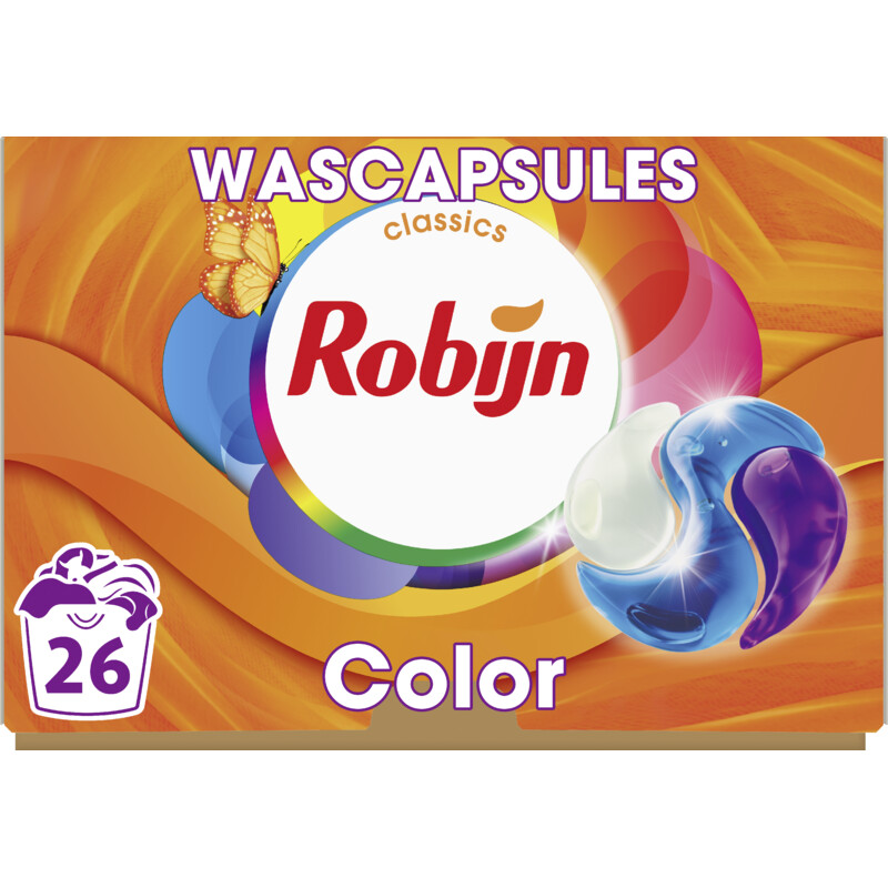 Een afbeelding van Robijn Wascapsules color
