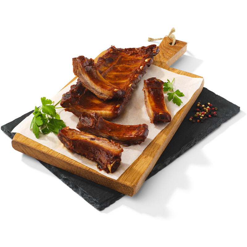 Een afbeelding van AH BBQ spareribs