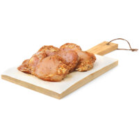 Een afbeelding van AH BBQ scharrel kipdijfiletlap gemarineerd