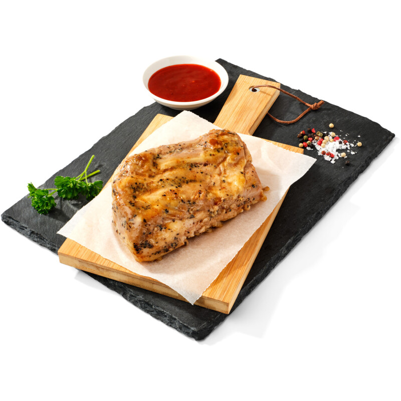 Een afbeelding van AH BBQ pork belly