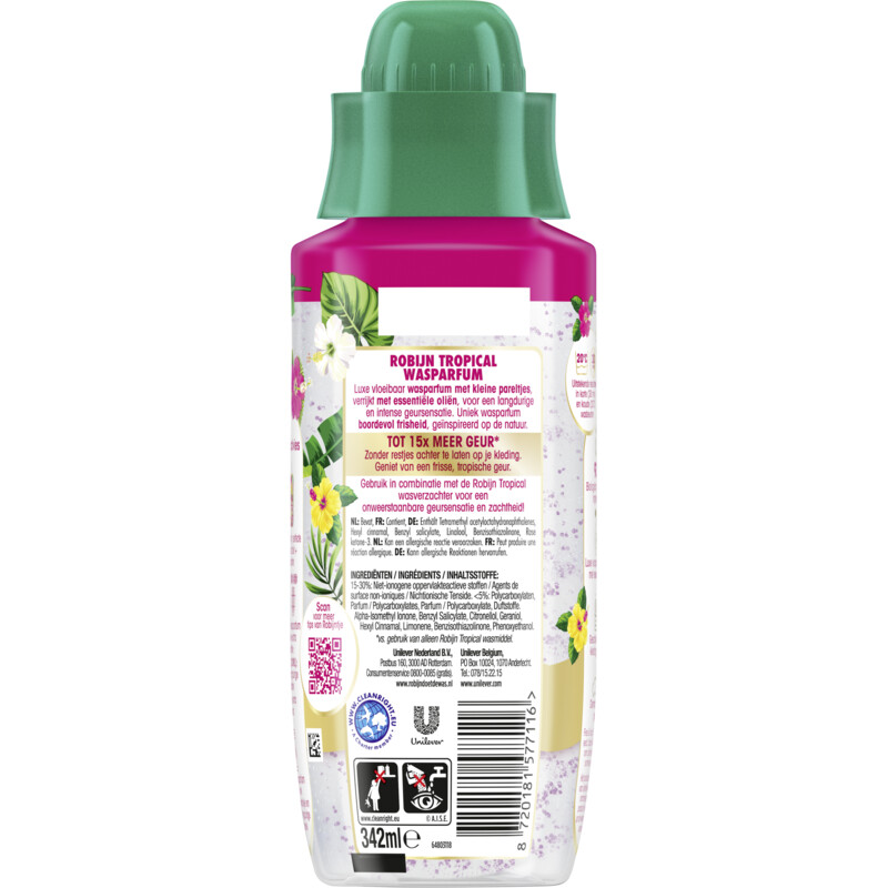 Een afbeelding van Robijn Wasparfum tropical