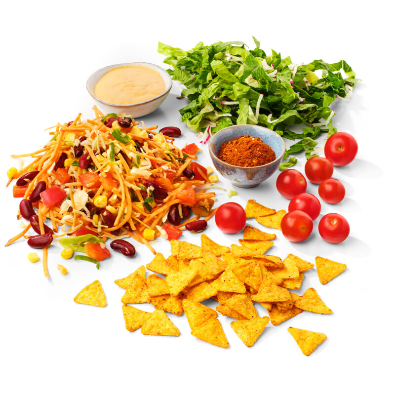 Een afbeelding van AH Gesneden verspakket Mexicaanse salade