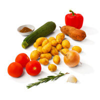 Een afbeelding van AH Traybake krieltjes paprika verspakket