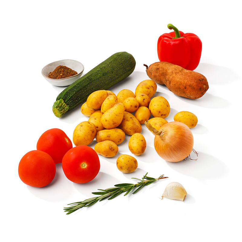Een afbeelding van AH Traybake krieltjes paprika verspakket