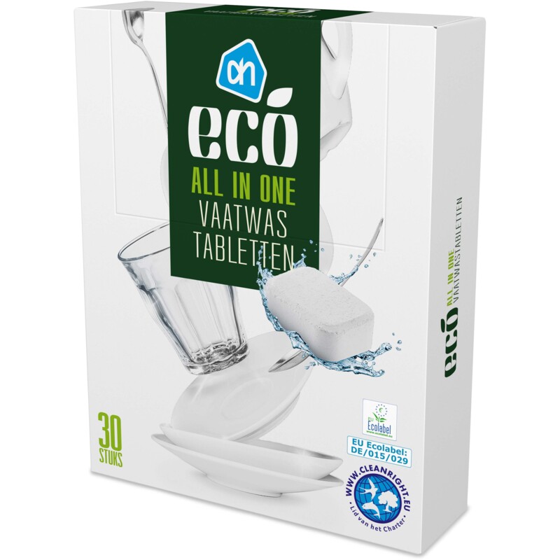 Een afbeelding van AH Eco All in one vaatwastabletten