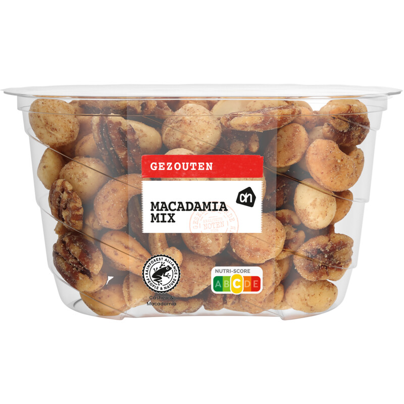 Een afbeelding van AH Gezouten macadamia mix