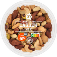 Een afbeelding van AH Ongezouten cashewmix