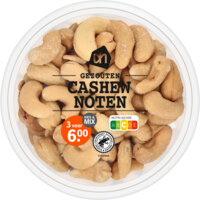 Een afbeelding van AH Gezouten cashewnoten