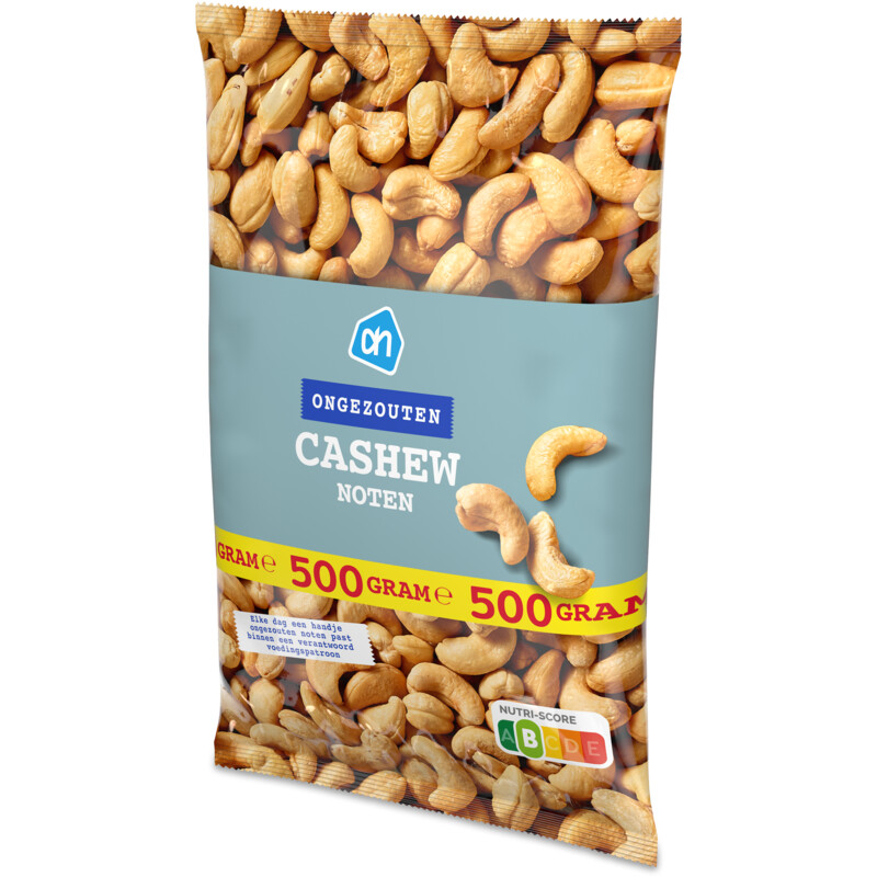 Een afbeelding van AH Cashewnoten ongezouten