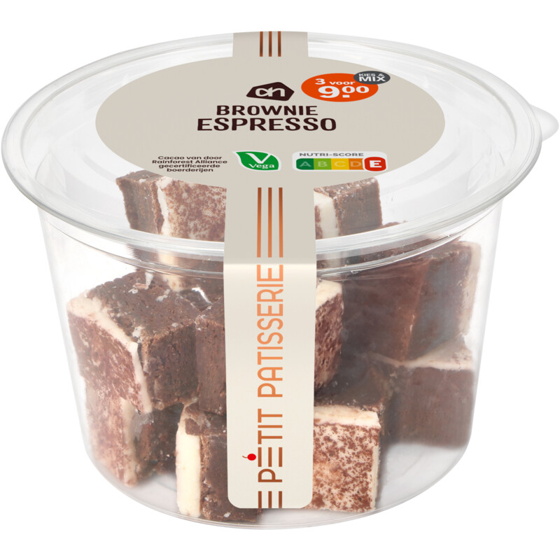 Een afbeelding van AH Brownie espresso