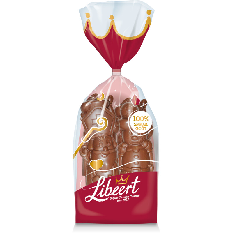 Een afbeelding van Libeert Sintfiguren melk chocolade bel