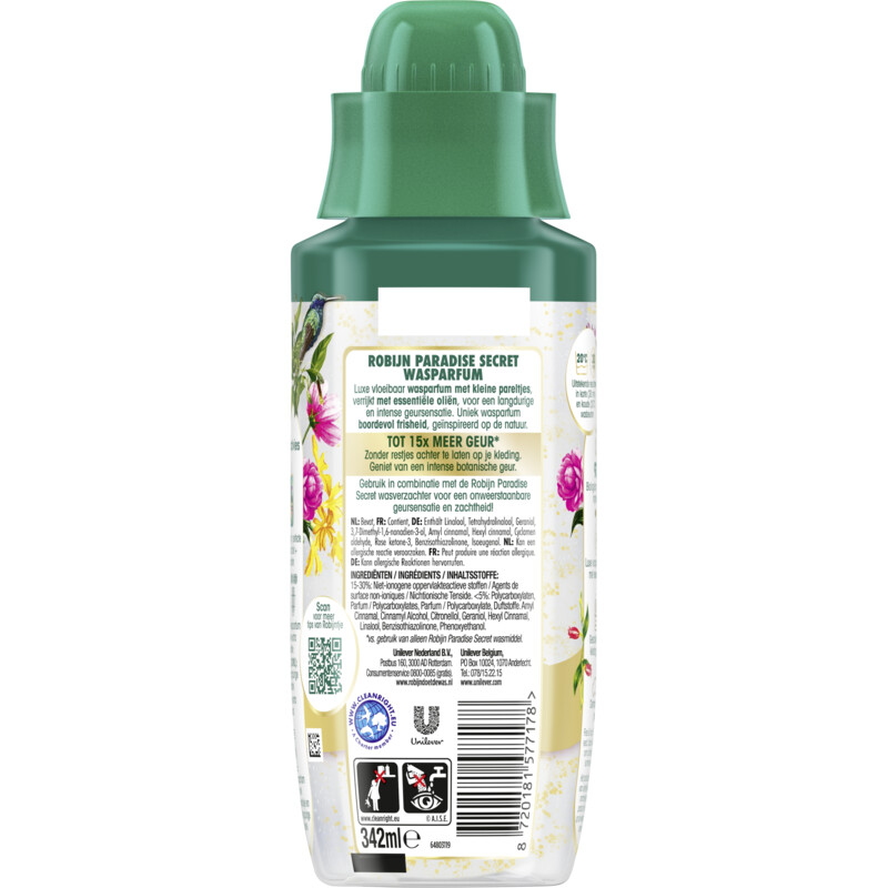 Een afbeelding van Robijn Wasparfum paradise secret