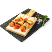 Een afbeelding van AH BBQ gekruide shaslick met spek