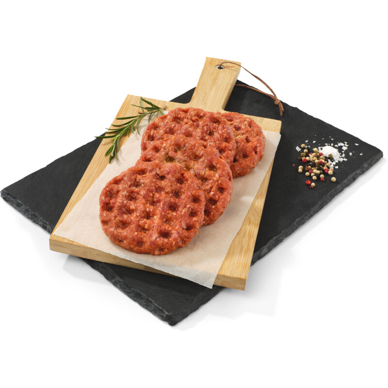 Een afbeelding van AH BBQ hamburger 4 stuks