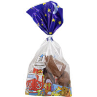 Een afbeelding van Superchoc Sinterklaas figuren melk chocolade bel