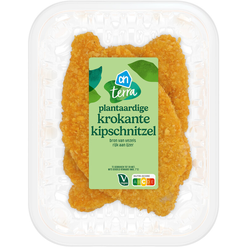 Een afbeelding van AH Terra Plantaardige krokante kipschnitzel