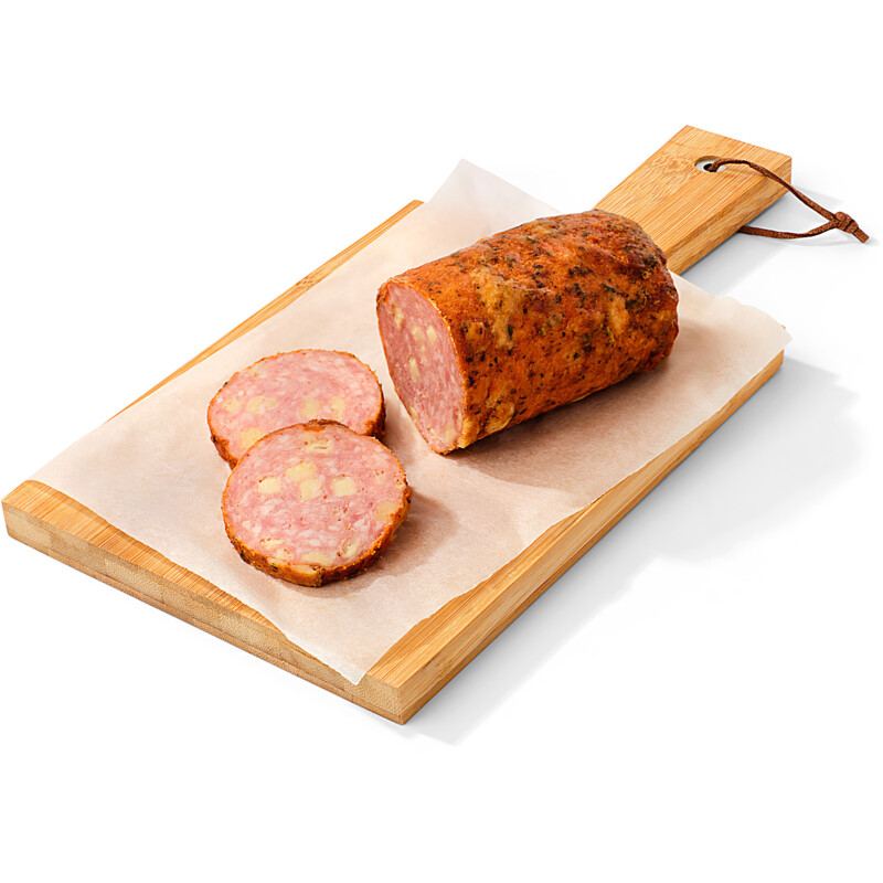 Een afbeelding van AH Grillworst jalapeno Zaanlander kaas