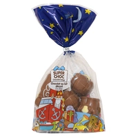Superchoc Sinterklaas figuren melk décoré bel
