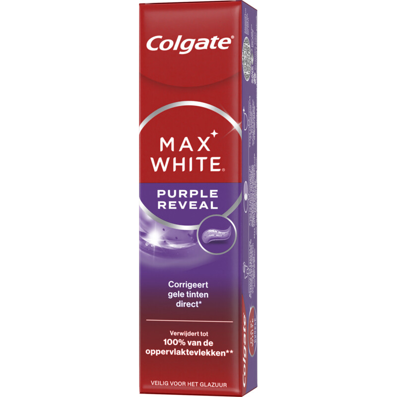 Een afbeelding van Colgate Max white purple reveal