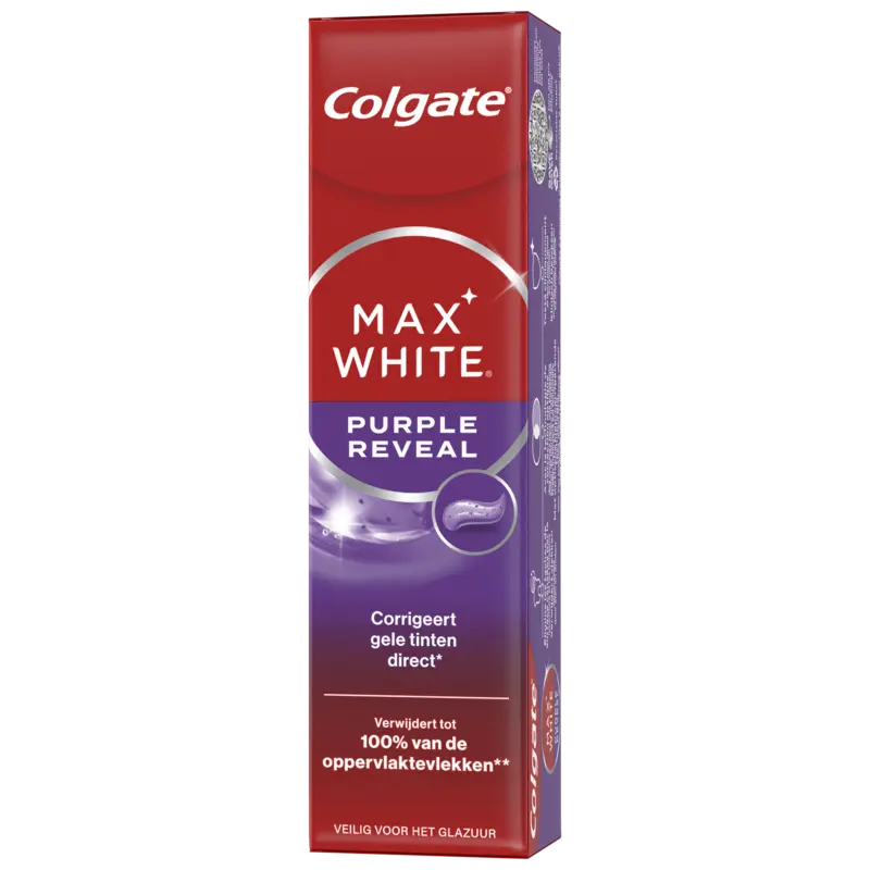 Max White Tandpasta Purple Reveal 75 ML
