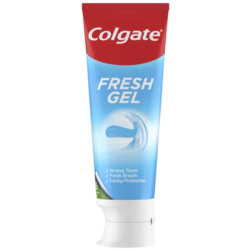 Fresh gel fluoride tandpasta