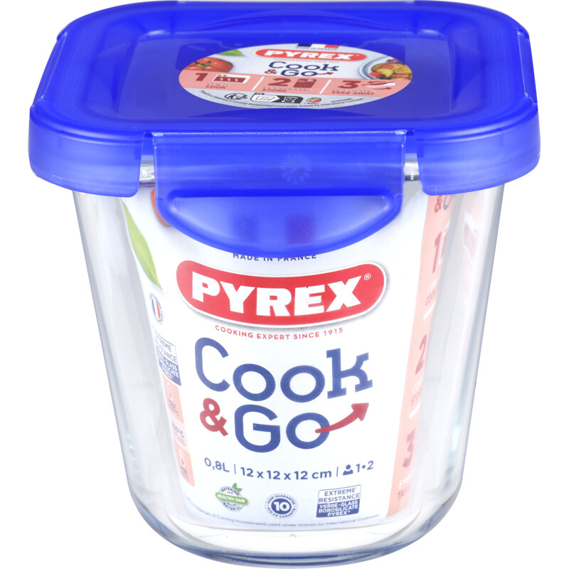 Pyrex Bewaarschaal hoog cook & go 0,8 liter bestellen | Albert Heijn