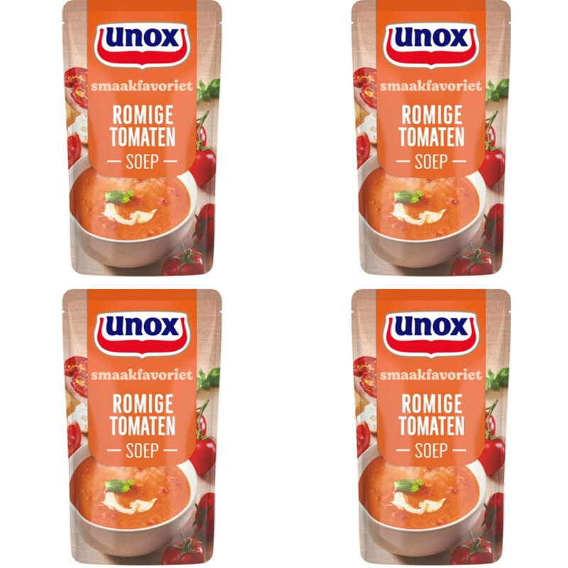 Een afbeelding van Unox Romige tomatencrèmesoep 4-pack