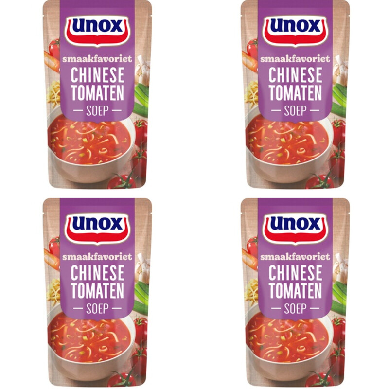 Een afbeelding van Unox Chinese Tomatensoep 4-pack