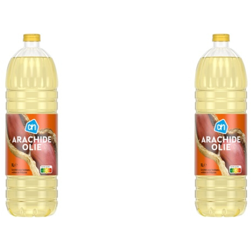 Een afbeelding van AH Arachide olie 2-pack