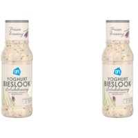 Een afbeelding van AH Yoghurtdressing bieslook 2-pack
