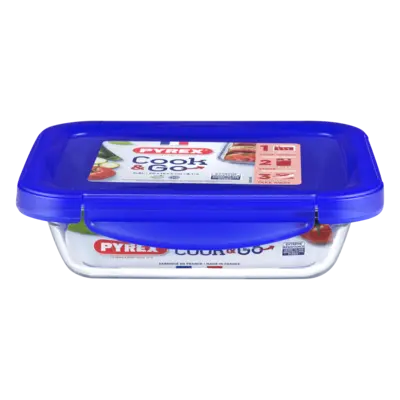 pdp-image-Pyrex Bewaarschaal cook & go recht 0,8 liter