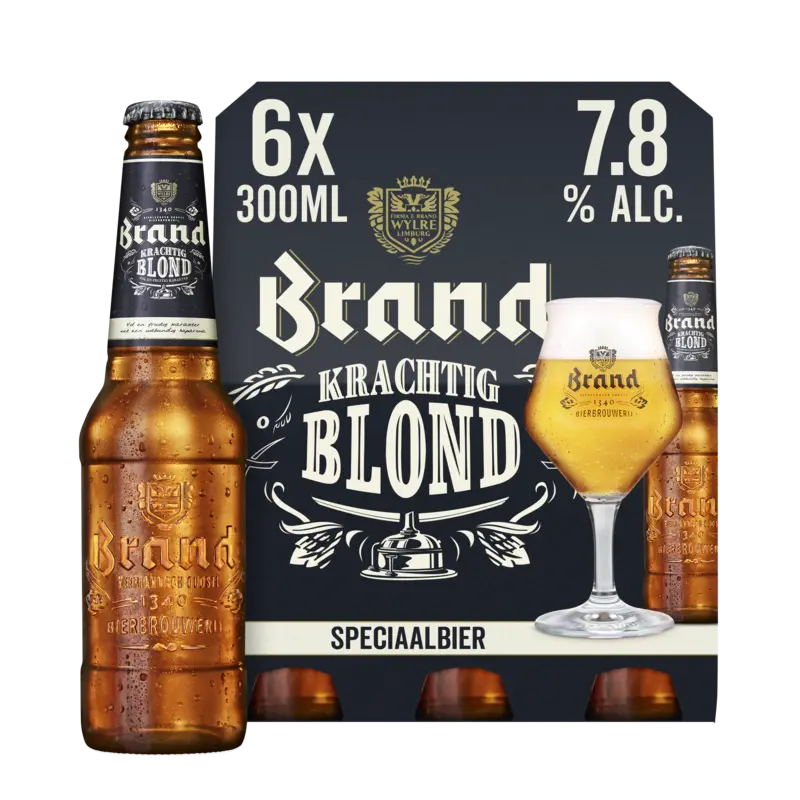Krachtig blond 6-pack