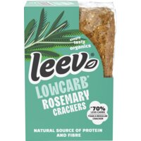 Een afbeelding van Leev Lowcarb crackers rozemarijn