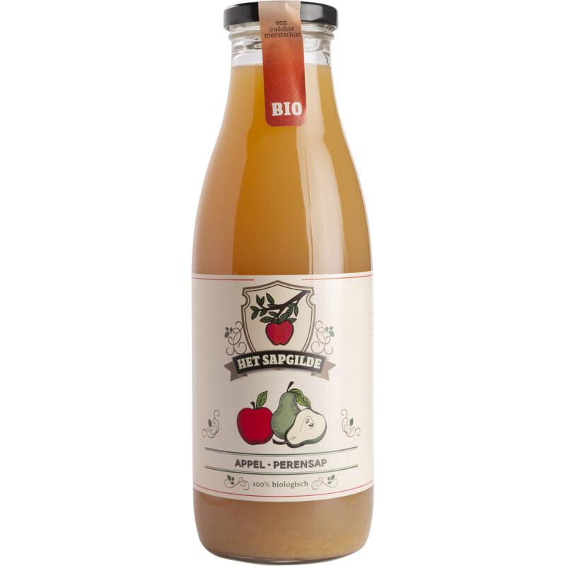 Een afbeelding van Het sapgilde Appel-perensap bio