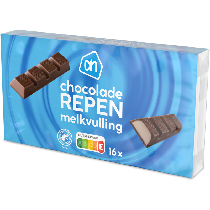 Een afbeelding van AH Chocolade repen melkvulling