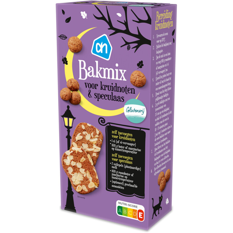 Een afbeelding van AH Glutenvrij Bakmix voor kruidnoten & speculaas