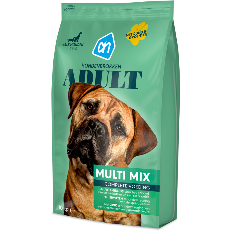 Een afbeelding van AH Hondenbrokken adult multi mix