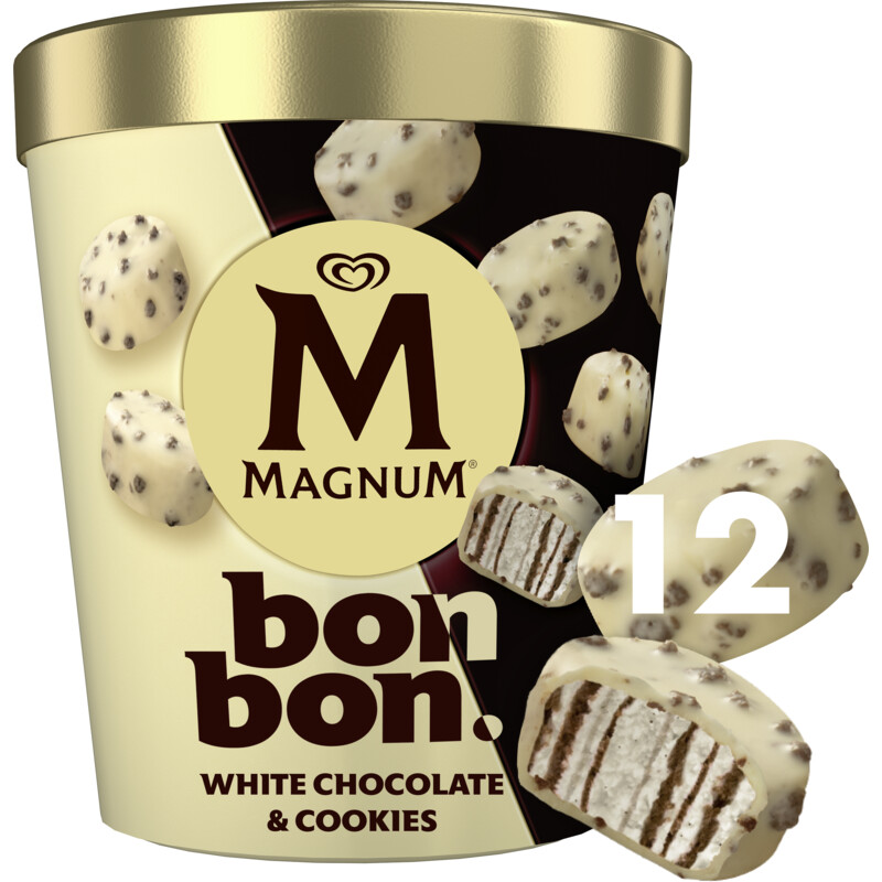 Bon bon white chocolate & cookies - 5645