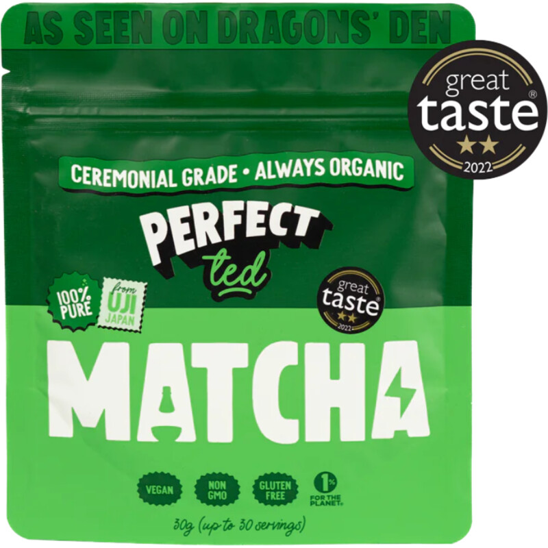 Een afbeelding van Perfect Ted Ceremonial grade organic matcha powder