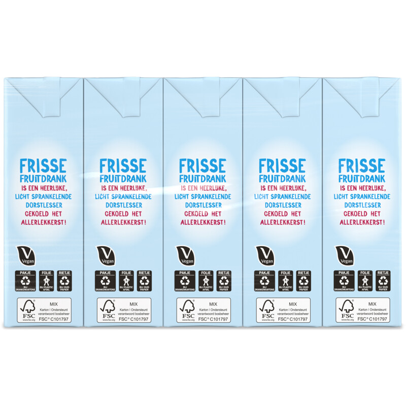 Een afbeelding van AH Frisse fruitdrank framboos 1kcal