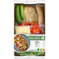 Afbeelding van Gesneden verspakket naan pizza
