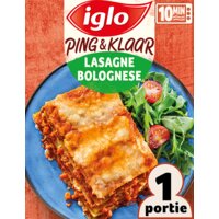 Afbeelding van Iglo Ping & klaar lasagne bolognese