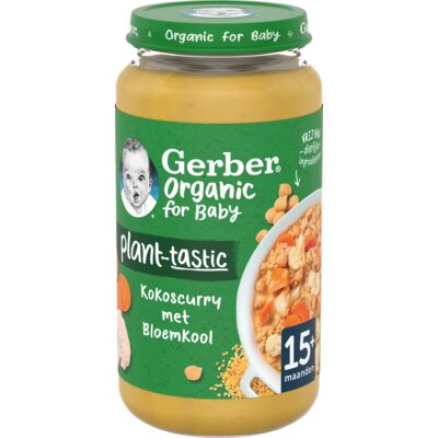 pdp-image-Gerber Organic Baby kokoscurry 15m+