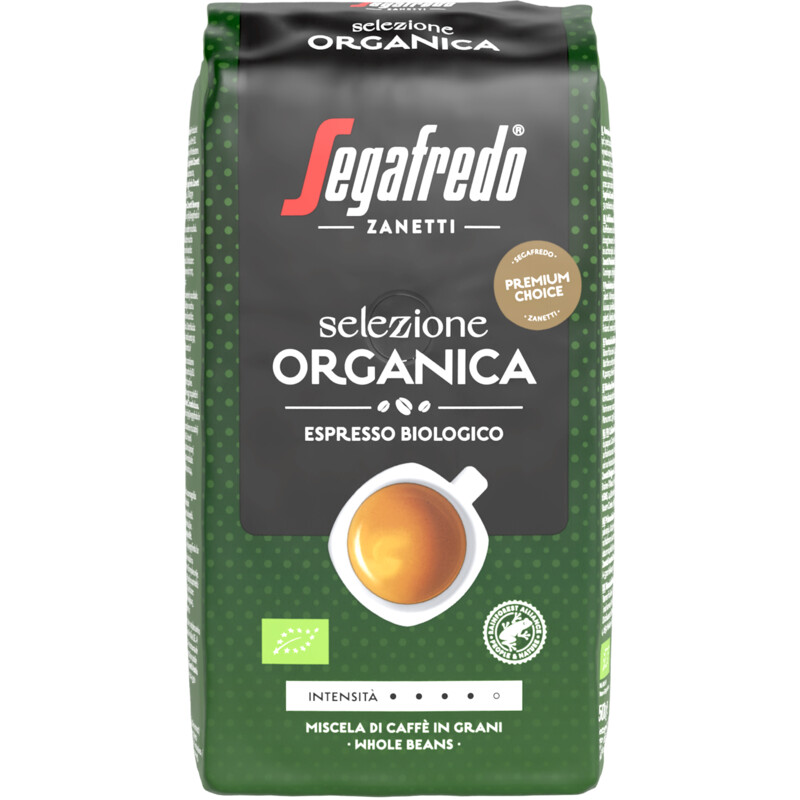 Een afbeelding van Segafredo Selezione organica espresso bonen