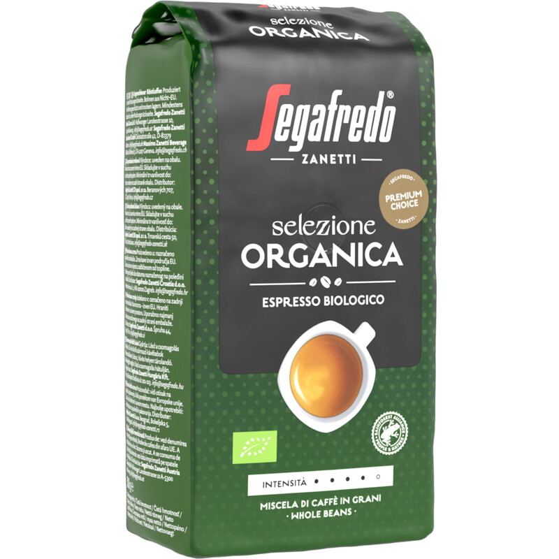 Een afbeelding van Segafredo Selezione organica espresso bonen