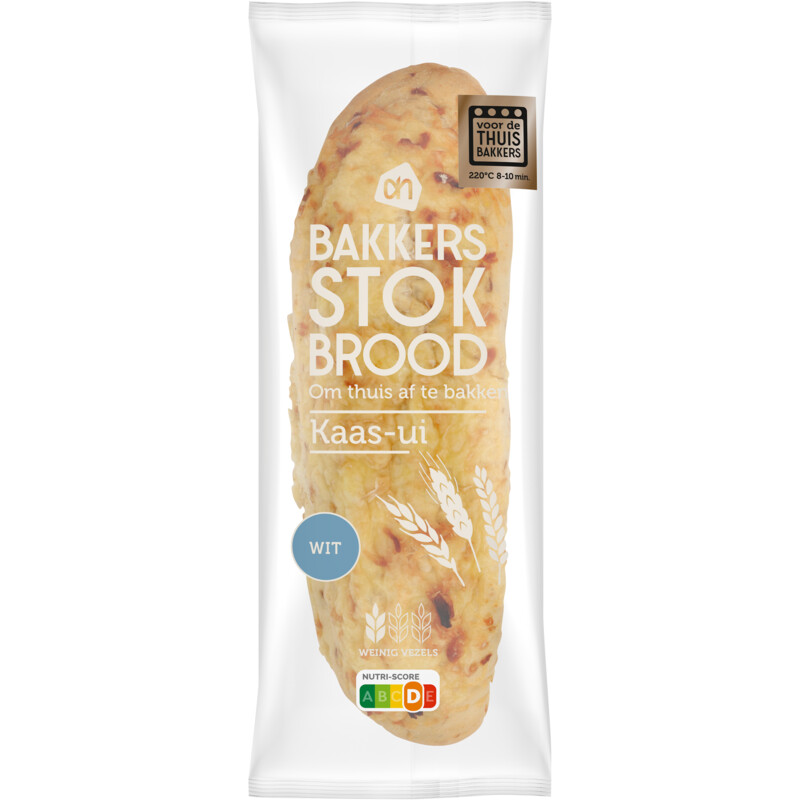 Een afbeelding van AH Bakkersstokbrood kaas-ui